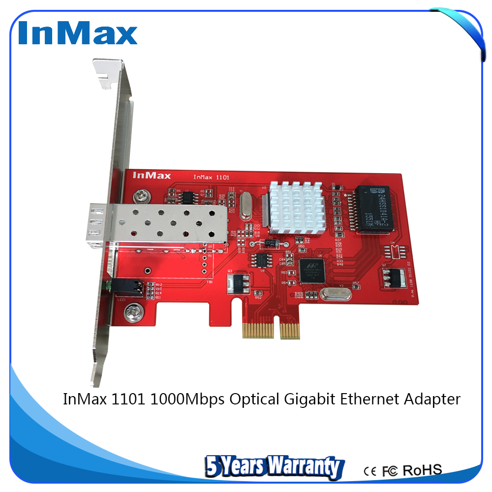 InMax1101 PCI-E 千兆光纖以太網(wǎng)卡